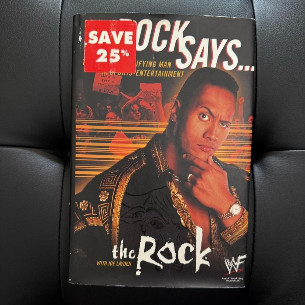 The Rock Says By The Rock Book